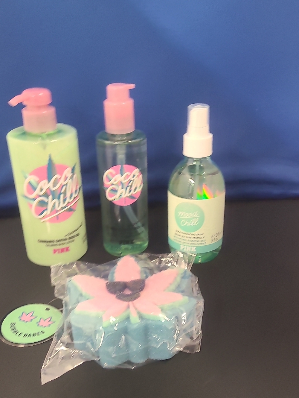 coco chill lotion and oil plusood chill spray